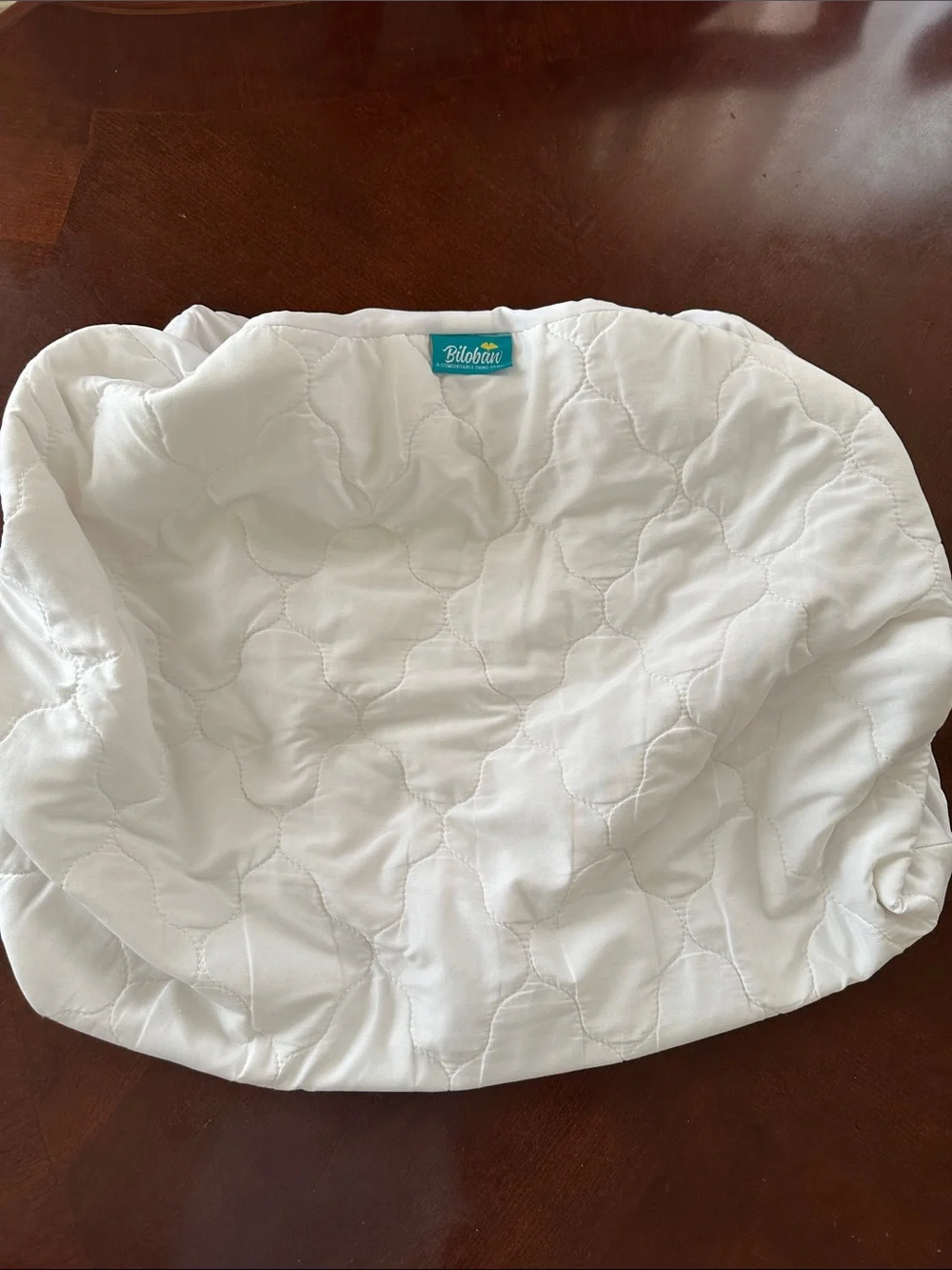 Waterproof Quilted Pack & Play Mattress Pad Cover - White